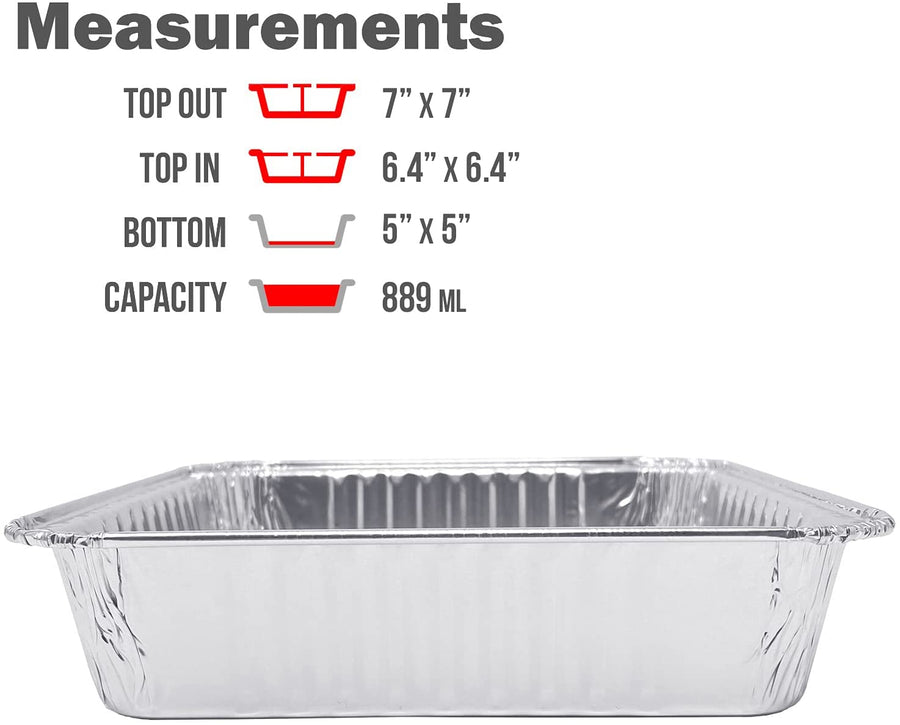 7” x 7” Square Baking Cake Pans - IMPERFECT