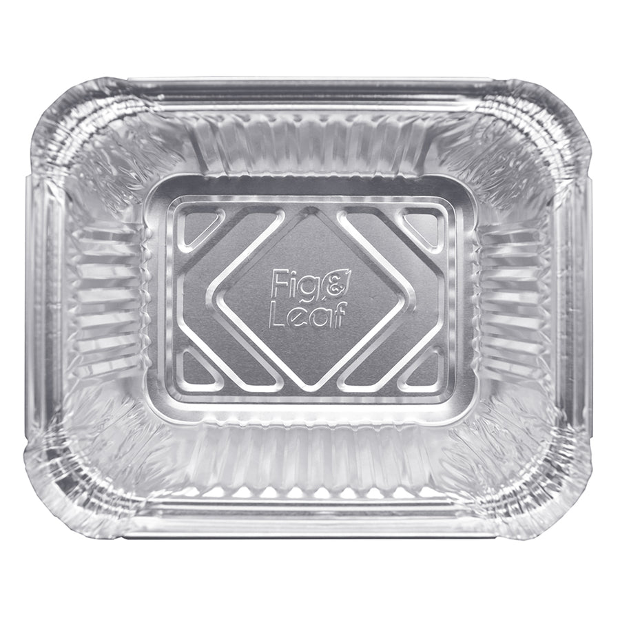 1-LB Takeout Pans with Plastic Dome Lids l Small 5.6