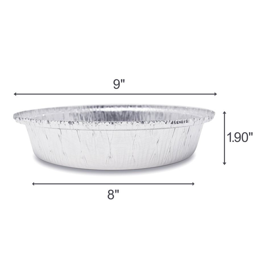 9-Inch Round Pans with Plastic Dome Lids - Fig & Leaf