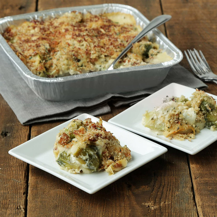 8” x 8” Square Baking Pans with Plastic Dome Lids - IMPERFECT