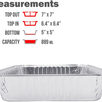 7 x 7 Square Baking Cake Pans Fig Leaf