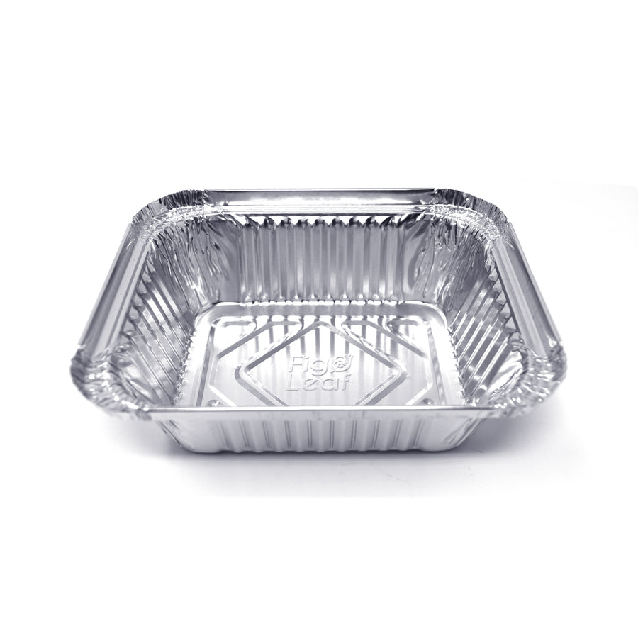 1-LB Takeout Pans with Plastic Dome Lids l Small 5.6