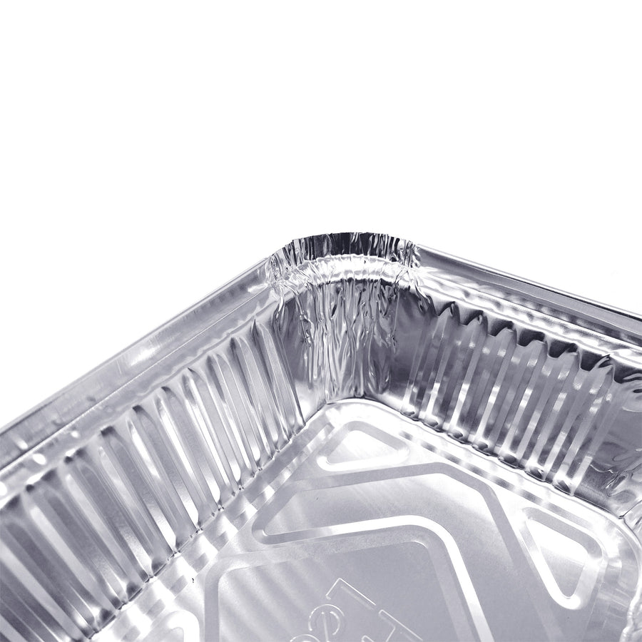 Small Aluminum Pans with Lids(40 Pack - 5×4) 1 LB Capacity Tin Foil Pans  Disposable TakeOut Trays To Go Food Storage Containers - 40 Pans and 40