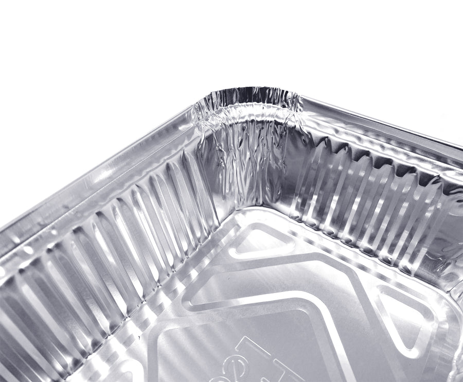 1-LB Takeout Pans with Plastic Dome Lids l Small 5.6