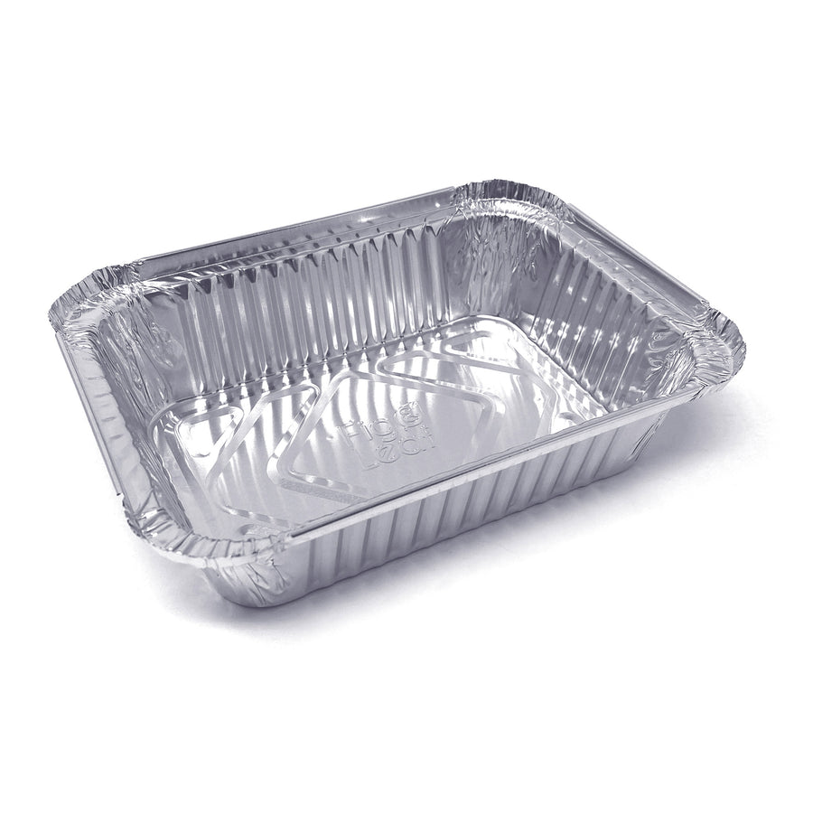 Choice 2 lb. Aluminum Foil Loaf Pan - 500/Case