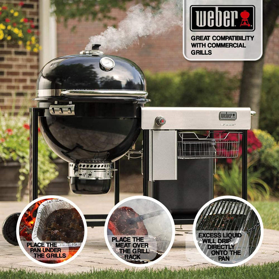 Weber Grills Compatible Drip Pans 6415 l 8.5
